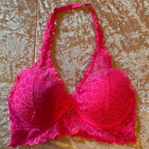 Pink halter size large